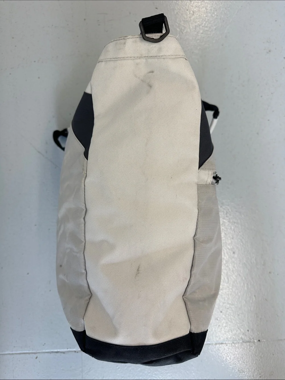 adidas White and Black Duffel Tote